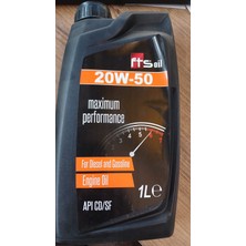 Fts Oil Docline 20W-50 1litre Benzin ve Dizel Araçlar