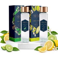 Pereja Cam Şişe Narenciye Ferahlığı Kolonya Seti Bergamot 250ML ve Misket Limonu 250ML