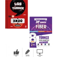 Bi Bigelio 8. Sınıf Fiber Türkçe Soru Bankası + Deneme Sınavı Seti 2 Kitap B
