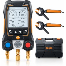 Testo 550S Dijital Manifold – Profesyonel Soğutma ve Klima Servis Cihazı