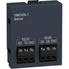 Schneider Electric TMC2SL1 (Serial Line)  RS232 / RS485 (Modbus)  Modicon M221  •   Haberleşme Genişletme Kartuşu