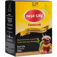 Neşe Çay Tomurcuk 200 gr Bergamot Aromalı Siyah Çay Kaliteli Doğal Yaprak Çay Menşei Türkiye