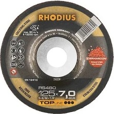Rhodıus 210240 RS480 180*7,0 mm Ceramıcon Taşlama Taşı