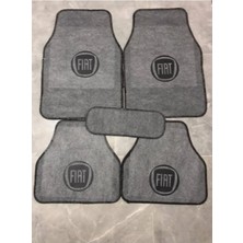 Uno Füme Halıfleks 5 Parça Paspas Seti
