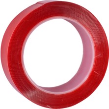 30 mm x 5 mt Çift Taraflı Silikonlu Bant Şeffaf
