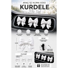 Araba Klima Süsü Fiyonk Kurdele Araç Içi Klima Süsü – Klipsli 3’lü Set