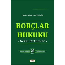 Turhan Borçlar Hukuku Genel Hükümler