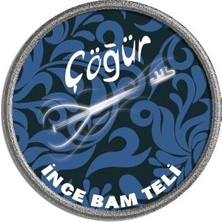 Çöğür Cogur Cıb Ince Bam Teli (1 Düzine) | Gümüş Kaplama Zengin Harmonikler Net Alt Frekanslar