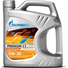 Gazpromneft Premium C3 5W-30 Tam Sentetik Motor Yağı 4 Litre