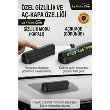 Ferrari 360 Modena Mıknatıslı Araç Park Numaratörü Aç Kapa Gizlenebilir Telefon Numaralığı Oto Iletişim Kartı