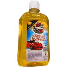 Trax Cilalı Oto Şampuanı Portakal Parfumlu Etkili Temizlik Süper Parlaklık 500 ml