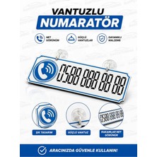 Rover 420 Dekor Plakalı Numaratör Mavi 20,5 x 7,5 Fs