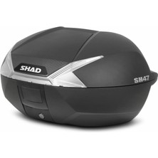 Shad Sh-47 Motosiklet Arka Çanta Whıte Reflektör