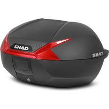 Shad Sh-47 Motosiklet Arka Çanta Red Ref