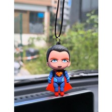 Superman Araba Dikiz Ayna Süsü - Vantuzlu Cam Süsü