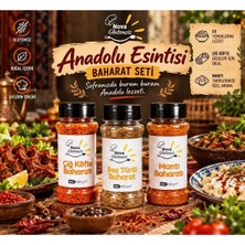 Nova Glutensiz Anadolu Esintisi Baharat Seti (3 Lü Set)