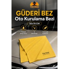 50X70 Güderi Bez - Oto Yıkama,kurulama,kusursuz Temizlik Için (1 Adet)