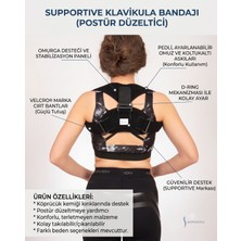 Supportive Klavıkula 8 Bandajı Ayarlanabilir Omuz Desteği