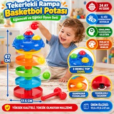 Aydogan's Ayd 03 652-1020365201001 Çıngıraklı Dönerli Top Oyunu