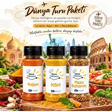 Nova Glutensiz Dünya Turu Baharat Seti (3’lü Set)
