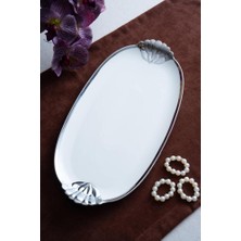 Acar Tepsi Porselen Arven Silver KAI-07678