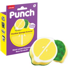 Vileda Punch Limon Kokulu Çizmez Sünger