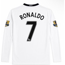 Mmt Spor C. Ronaldo. Manchester. United. 2007. Şampiyonlar. Ligi.beyaz. Uzun. Kollu. Yetişkin.forması 7 Numara