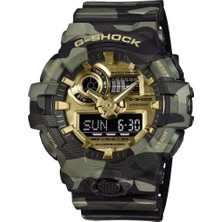Casio GA-700CMG-3ADR Quartz Silikon Bicolor 20 Atm 53 mm Erkek Kol Saati