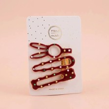 Dereff Set Pens Toka Bordo