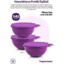 Tupperware Mikser Kap 1.4l 3lü Set
