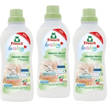 Frosch Baby Çamaşır Yumuşatıcısı 750 ml 3’lü Paket (Toplam 2.250 Ml, 90 Yıkama)