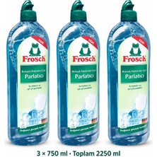 Frosch Bulaşık Makineleri Için Parlatıcı 3 x 750 ml (Toplam 2250 Ml)