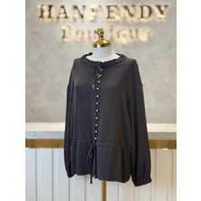 Ghisa GH-4710T4479-K Kahve Renk Tunik