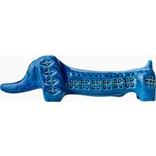 Bitossi Home Figura Di Bassotto Dekoratif Seramik Köpek 25 cm