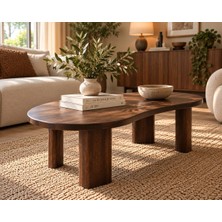 Hyk Atölye %100 Doğal Masif Çam Orta Sehpa – 110 × 60 × 45 cm Açık Ceviz Koyu Ceviz Açık Meşe Siyah Renkte Üretim Yapılabilir