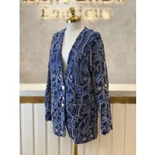 Ghisa GH-4710C3437-L Lacivert Renk Ceket