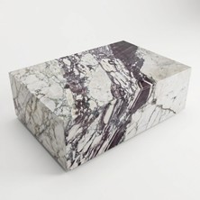 Adomar Marble Calacatta Viola Küp Mermer Orta Sehpa