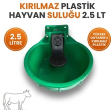Zirai Sepet Zrs Kırılmaz Plastik Hayvan Suluğu 2.5 Lt