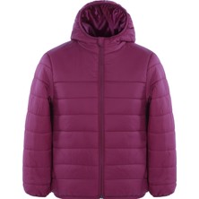 Civil Girls Civil Kız Çocuk Basic Mont | Mikro Uzun Kol Kapşonlu | Okul Kreş ve Günlük Kullanım - Bordo