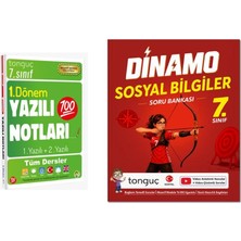 Tonguç Akademi 7. Sınıf Yazılı Notları 1. Dönem 1 ve 2. Yazılı ve Tonguç Akademi 7. Sınıf Dinamo Sosyal Bilgiler Soru Bankası 2027