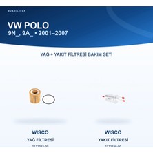 Wısco Vw Polo 9n 1.2 Benzinli Yağ ve Yakıt Filtre Bakım Seti