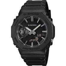 Casio GA-2100LXB-1ADR Silikon Siyah 20 Atm 45 mm Erkek Kol Saati