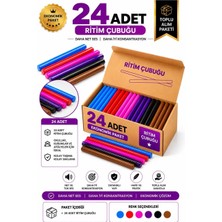 Midex ORF-BT-25-12X Örf Aletleri Seti Ritim Çubuğu Paketi 25 cm Karbon Fiber Toptan Paket-1 (12 Çift)