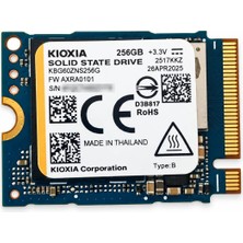 Kioxia Bg6 KBG60ZNS256G 256 GB M.2 2230 Pcıe 4.0 Nvme SSD (Kutusuz)