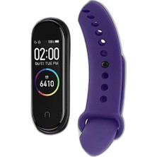 Zamerya Mi Band 4 Klasik Kordon - Mor