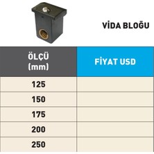 Fett 200MM Krasnic Mvn Süper Hassas Vida Bloğu