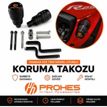 Prohes PH-855 Yamaha R25 Yeni Model Uyumlu Motor Koruma Takozu