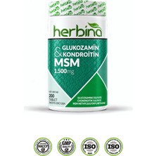 Herbina Glukozamin Kondroitin MSM 200 Tablet Glucosamine Chondroitin