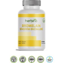 Herbina Bromelain Sindirim Enzimleri Tablet