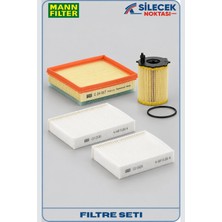 Mann Filter Mann Citroen Ds3 1.6 B.hdi 3'lü Filtre